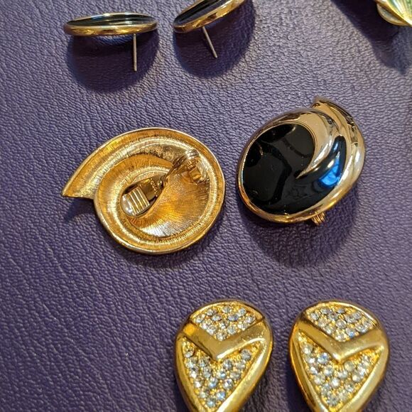 Lot of vintage earrings  - Picture 3 of 5